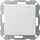 Gira 012703 drukvlakschakelaar kruisschakelaar Systeem 55 wit glans