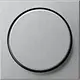 Gira 065026 dimmerknop draaidimmer Systeem 55 aluminium mat