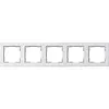 Gira 021522 afdekraam 5-voudig E2 wit mat