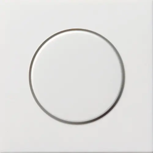 Gira 0650112 dimmerknop draaidimmer F100 wit glans