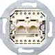 Gira 019000 RJ45 telefoon wandcontactdoos CAT3 2-voudig
