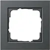 Gira 021123 afdekraam 1-voudig E2 antraciet mat