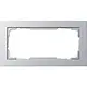 Gira 100225 afdekraam 2-voudig zonder middenstijl E2 aluminium mat