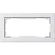 Gira 100229 afdekraam 2-voudig zonder middenstijl E2 wit glans