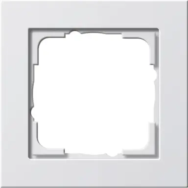 Gira 021122 afdekraam 1-voudig E2 wit mat