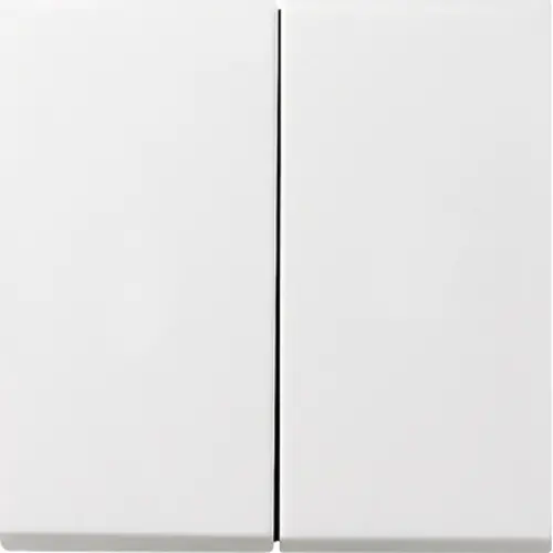 Gira 0295112 schakelwip 2-voudig F100 wit glans oud model