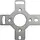 Gira 008410 metalen adapter voor montage op lasdozen