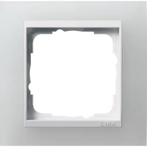 Gira 0211334 afdekraam 1-voudig Event Opaque wit mat/wit glans