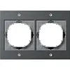 Gira 021267 afdekraam 2-voudig TX44 antraciet