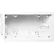 Gira 289700 E2 inbouwdoos hollewand 2-voudig vlak