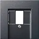 Gira 027628 centraalplaat USB Systeem 55 antraciet mat