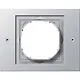 Gira 021165 afdekraam 1-voudig TX44 aluminium