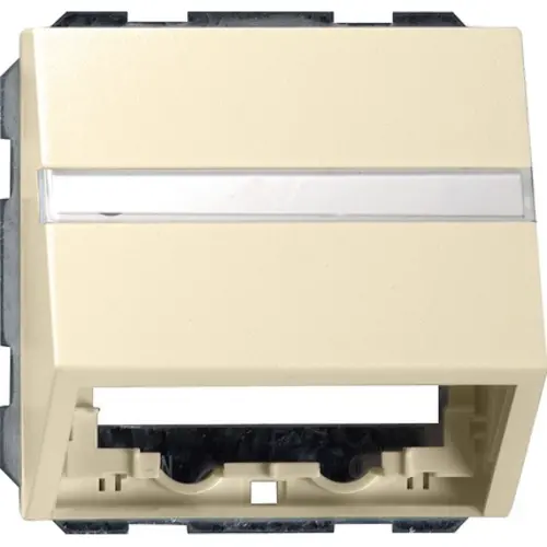 Gira 087001 datakap universeel met draagring Systeem 55 creme glans