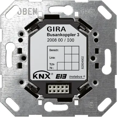 Gira 200800 buskoppelaar 3 KNX