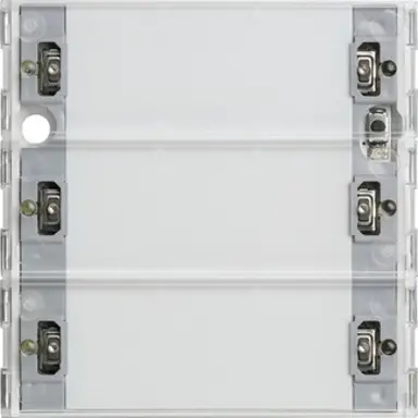 Gira 513300 Tastsensor 3 Komfort 3-voudig voor KNX met inbedrijfstellingswip