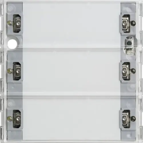 Gira 513300 Tastsensor 3 Komfort 3-voudig voor KNX met inbedrijfstellingswip