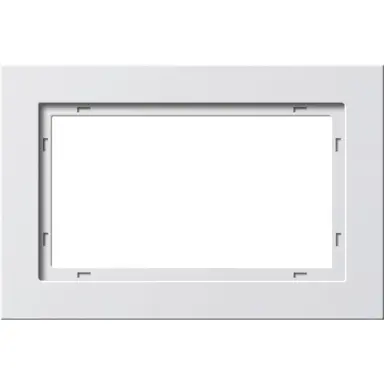 Gira 100122 afdekraam 1.5-voudig E2 wit mat