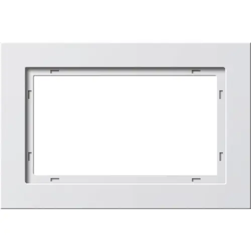 Gira 100122 afdekraam 1.5-voudig E2 wit mat