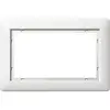 Gira 100104 afdekraam 1.5-voudig Standaard 55 wit mat