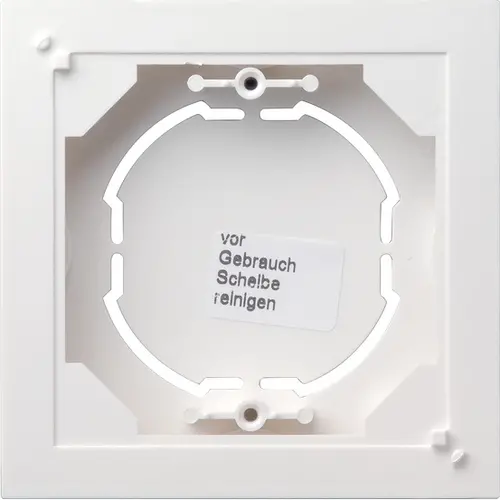 Gira 021904 opbouwbak vlak 1-voudig voor max. 42V excl. afdekraam Standaard 55 wit mat