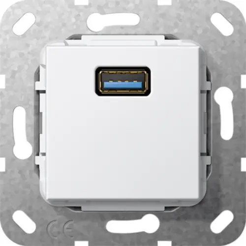 Gira 568303 aansl 1xUSB3 kab comm