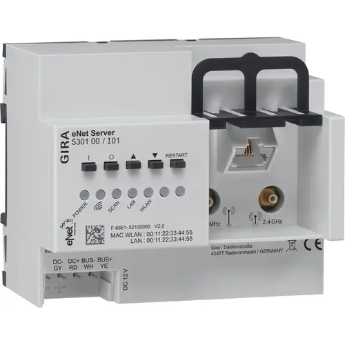 Gira 530100 server din-rail eNet