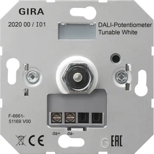 Gira 202000 DALI potentiometer Tunable white