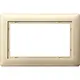Gira 100101 afdekraam 1.5-voudig Standaard 55 creme glans