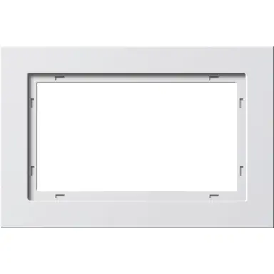 Gira 100129 afdekraam 1.5-voudig E2 wit glanzend