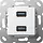 Gira 568403 aansl 2xUSB3 bus comm