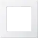 Gira 2648112 adapterraam 45 x 45 mm F100 wit glans