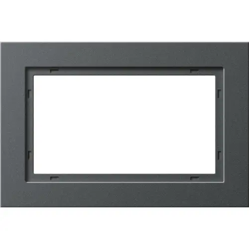 Gira 100123 afdekraam 1.5-voudig E2 antraciet mat
