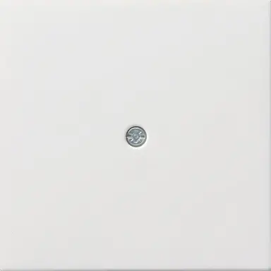 Gira 0274112 afdekplaat snoer F100 wit glans