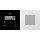 Gira 2280112 inbouwradio RDS zwartglaslook met luidspreker F100 wit glans