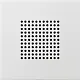 Gira 2282112 luidspreker inbouwradio F100 wit glans