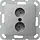 Gira 040226 inzpl stereo wandcontactdoos Systeem 55