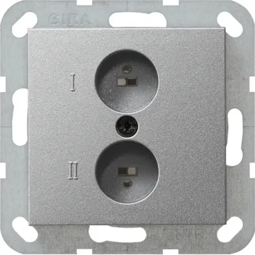 Gira 040226 inzpl stereo wandcontactdoos Systeem 55