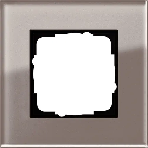Gira 0211122 afdekraam 1-voudig Esprit glas umbra