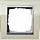 Gira 0211776 afdekraam 1-voudig Event Clear zand glans/aluminium mat