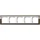 Gira 0215763 afdekraam 5-voudig Event Clear bruin glans/wit glans
