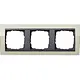 Gira 0213778 afdekraam 3-voudig Event Clear zand glans/antraciet mat