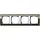 Gira 0214766 afdekraam 4-voudig Event Clear bruin glans/aluminium mat