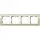 Gira 0214771 afdekraam 4-voudig Event Clear zand glans/creme glans