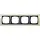 Gira 0214778 afdekraam 4-voudig Event Clear zand glans/antraciet mat