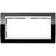 Gira 1002733 afdekraam 2-voudig Event Clear zwart glans/wit glans