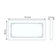 Gira 1002738 afdekraam 2-voudig Event Clear zwart glans/antraciet mat
