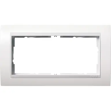 Gira 1002803 afdekraam 2-voudig Event wit glans