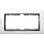 Gira 1002806 afdekraam 2-voudig Event wit glans/aluminium mat
