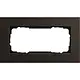 Gira 1002127 afdekraam 2-voudig Esprit aluminium bruin
