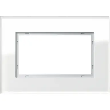 Gira 100112 afdekraam 1.5-voudig Esprit glas wit